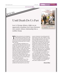 2015 July & August - Love Is Strange